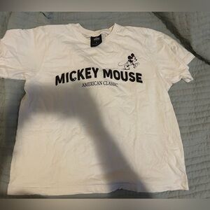 Primark Mickey Mouse White Tee